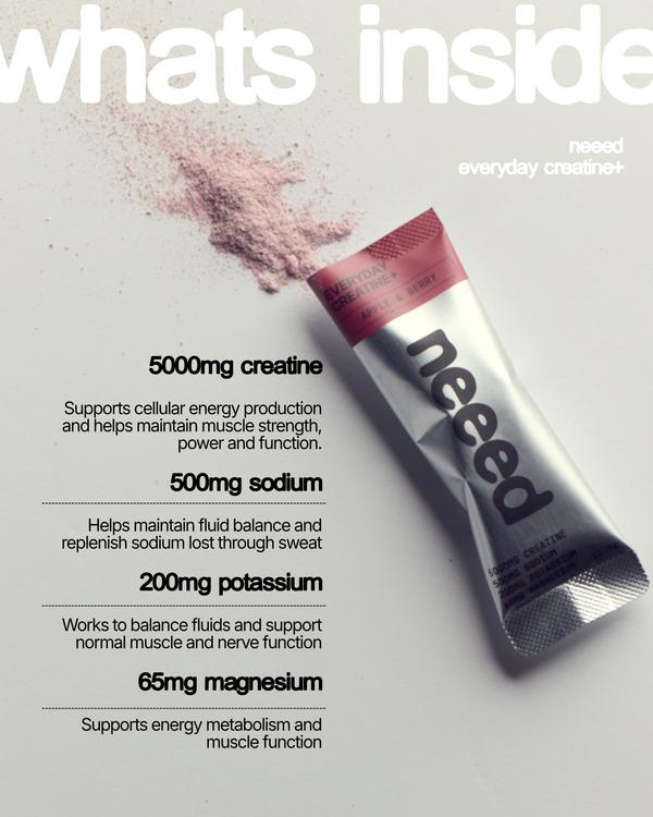 everyday creatine+ apple & berry