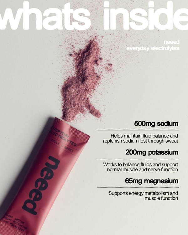 everyday electrolytes apple & berry